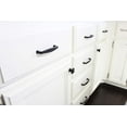 thumbnail image 5 of Formosa Design Hardware Cabinet Hardware Flat Black Square Knobs, 5 of 6