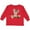 Red, variant on Inktastic Baseball Teddy Bear Boys Long Sleeve Toddler T-Shirt