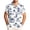Blue, variant on Stamzod Mens Short Sleeve Shirts Button Down Hawaiian Shirt Casual Summer Shirts Beach Vacation Clothes Dark Blue B XXXXXL