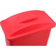 thumbnail image 4 of Global Industrial XDL-90L-RD Solid Lid with Handle 23 Gallon, Red 11,20,4", 4 of 4