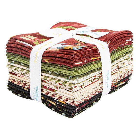 Riley Blake - Naughty or Nice Fat Quarter Bundle by Teresa Kogut 18 pcs