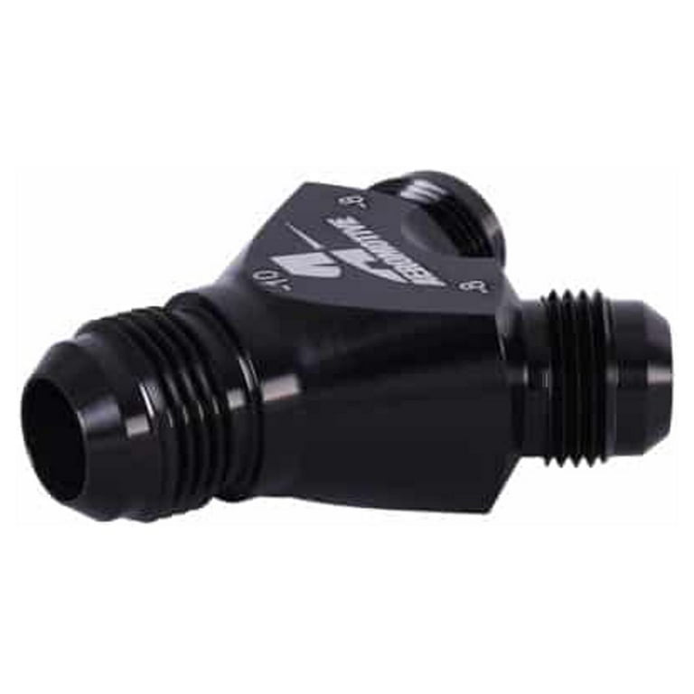Aeromotive Y-Block Fitting 12an to 2 x -10an Aeromotive Y-Block Fitting 12an to 2 x -10an