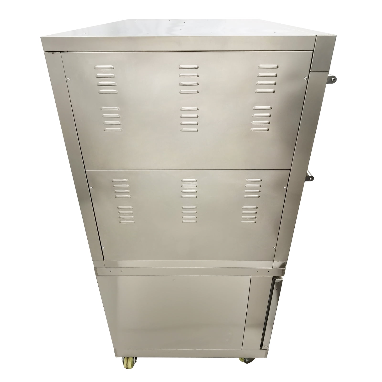 Movable Electric Triple Pizza Oven with Fermentation Tank 4 Baking Sheets and 8 Fermentation Sheets 220V 3PH