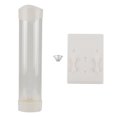 thumbnail image 1 of Dispensador De Vasos De Plástico Portavasos De Plástico Dispensador De Vasos De Papel 60-80 Vasos De Papel Para Resolver Muchos Vasos De Papel Desordenados EOTVIA No, 1 of 7