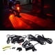 thumbnail image 3 of Juego de luces traseras LED tipo ala de ángel para motocicleta, grado de impermeabilidad IPX4, alto rojo, 3 of 9