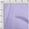 thumbnail image 2 of oneOone Rayon Medium Purple Fabric Check Sewing Material Print Fabric By The Yard 56 Inch Wide, 2 of 4