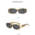 thumbnail image 4 of Fashion small frame glasses novelty hot girl diamond pattern decorative square frame sunglasses, 4 of 7