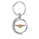 thumbnail image 1 of Luxemburgo bandera emblema nacional Rotating keychain Metal Keyring Holder, 1 of 2