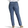 thumbnail image 2 of Lee womens Plus-size Relaxed Fit All Cotton Straight Leg Jeans, Aero, 26 Petite US, 2 of 4