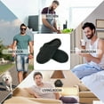 thumbnail image 7 of DL Warm Slippers for Men Indoor Memory Foam, Winter Cozy Men's House Bedroom Slippers Slip-On, 7 of 7