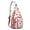 Red-7, variant on Egg Cartoon Sling Backpack – Rustic Farm-Themed Crossbody Bag, Multipurpose Lightweight Travel Pack for Women & Men