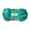 Pioneer Woman 96 yd Super Bulky Tonal Velvet Yarn, 100% Polyester, Teal