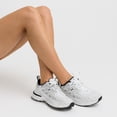 thumbnail image 4 of Cushionaire Sonic Casual Womens Walking Sneakers, Comfortable Lace-Up Chunky Tennis Shoes for Women with Memory Foam, 4 of 19