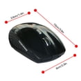thumbnail image 3 of Ratón inalámbrico de 1600DPI para ordenador, receptor USB óptico de 2,4G, ratón programable ergonómico para jugadores de PC y portátiles Juegos de teclado y mouse para computadora negro brillante, 3 of 6