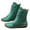 Green, variant on Women's Mid Calf Boots Casual On Flat Ankle Booties Comfortable Walking Shoes for Daily Outdoor Travel and Party Use 5.5 Brown