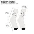 thumbnail image 2 of Honeii Dandelion Blowing In The Wind Print Children's Colorful Socks,Unisex Kids and Toddlers' Cushioned Sock,Kids Athletic Crew Socks,for Everyday Wear and Sports, 2 of 5