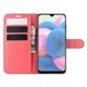 thumbnail image 4 of Litchi Texture Pu Leather Magnetic Flip Stand Wallet Phone Case For Galaxy A41 (global Version) - Red, 4 of 5