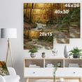 thumbnail image 5 of Design Art - Forest Waterfall with Yellow Trees, 5 of 5