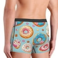 thumbnail image 5 of Disketp Colorful Donut Men'S Boxer Briefs,Soft And Breathable Cotton Underwear With Comfortflex Waistband, 5 of 8
