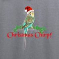 thumbnail image 3 of CafePress - Christmas Budgie Sweatshirt - Crew Neck Sweatshirt, 3 of 4