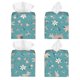 thumbnail image 2 of Balery Teal Mama Llama Porta Pañuelos de Cuero con Estampado – Funda Moderna Cuadrada para Caja de Pañuelos, Dispensador 5x5x5'', 2 of 7