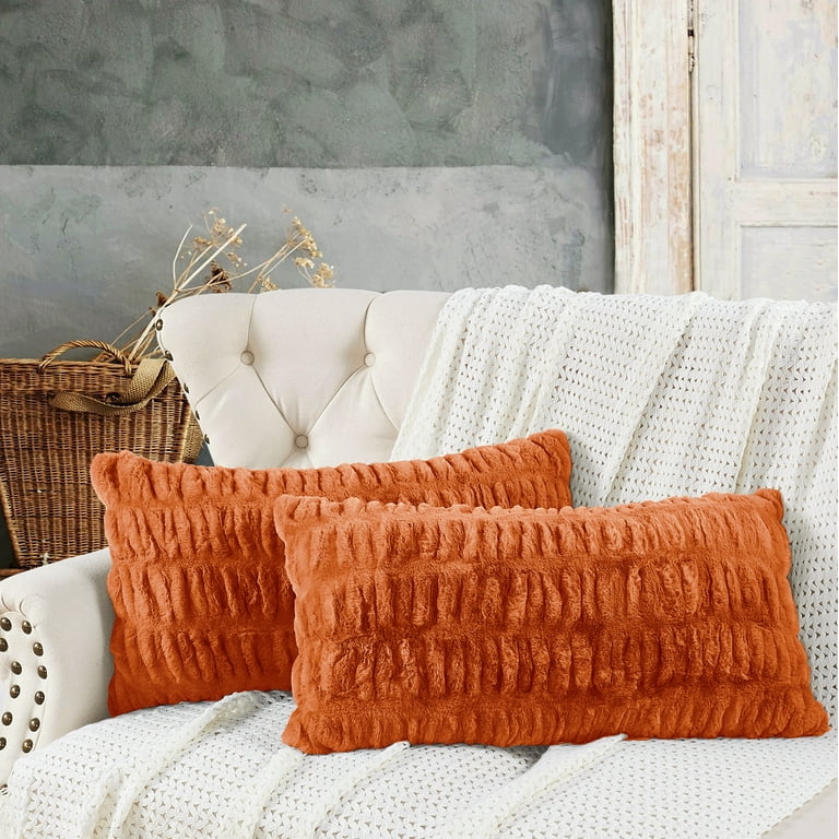 Orange Happy Fall Pillow by Ashland®