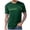 Green, variant on ZUKMRJPC Men's T-Shirt Short Sleeve Casual Crewneck Athletic Basic Tee Regular Fit Summer Vintage Graphic Workout Tops with Pocket M-4XL