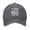 Gray, variant on Jamicy Baseball Hat for Unisex Vintage Cotton Washed Baseball Caps Retro Adjustable Cotton Cap Sun Protection Hat