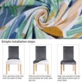 thumbnail image 4 of SearchI Dining  Chair Covers Slipcovers, Spandex Fabric  Removable Washable Short Parsons  Chair Covers  Dining ,, 4 of 8