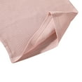 thumbnail image 4 of Girl‘s Vest  Children‘s Solid Color Ribbed Sling Tops Tight Sleeveless Shirt Camisole for Kids, 4 of 5