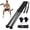 Black, variant on AbahubFit Weighted Ropeless Battle Rope 2PCS, Portable Silent HIIT Equipment with Gloves, Full-Body Cardio & Strength Trainer for Home Office Travel