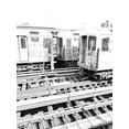 thumbnail image 2 of Phillip, Jamie 15x18 White Modern Wood Framed Museum Art Print Titled - Trains NY, 2 of 4