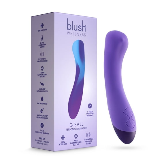 Wellness By Blush - G Ball Personal Massager with Come Hither Motion