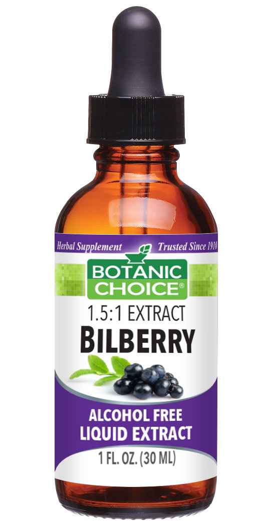 Botanic Choice Bilberry Liquid Extract,1 oz