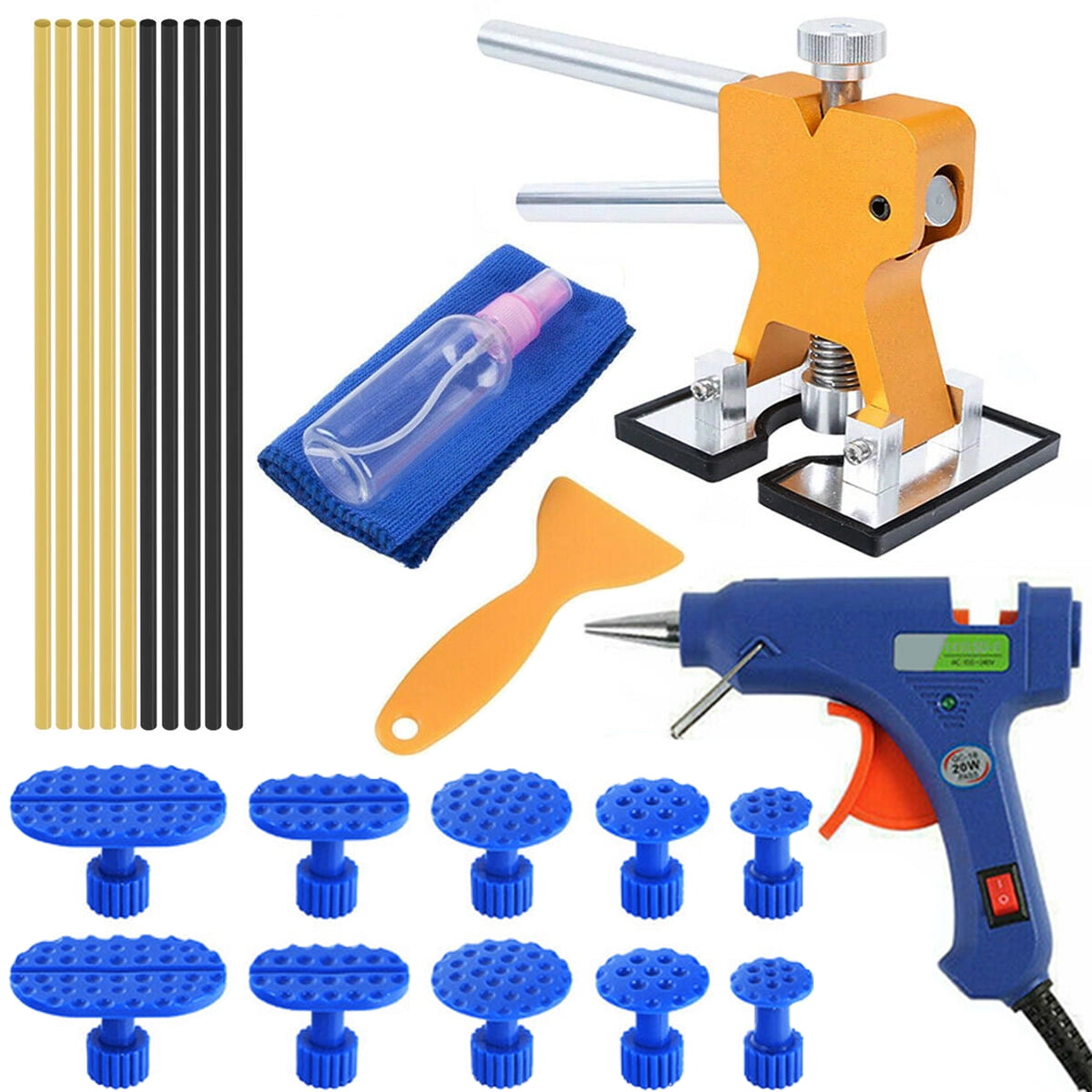 Paintless Auto Car Body Dent Removal Kits Remover Set Dent Glue Puller