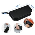thumbnail image 3 of Small Tool Bag, Tyeign Watch Tool Kit Case Opener Link Remover Spring Bar Screwdriver Zipper Pouches Small Waterproof Bag Small Zipper Pouch Utility Pouch Zipper Pouches for Organizing Black, 3 of 8