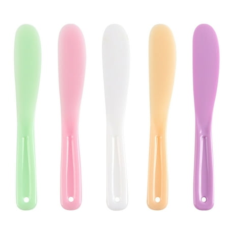 

5Pcs Beauty Makeup Mask Plates Practical Mask Mixing Sticks DIY Mask Stirrers (Assorted Color)