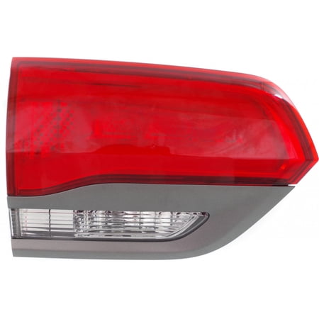 For Jeep Grand Cherokee Inner Tail Light Assembly 2014 15 16 17 2018 Driver Side w/ Gray Trim CH2802109 | 68236107AB