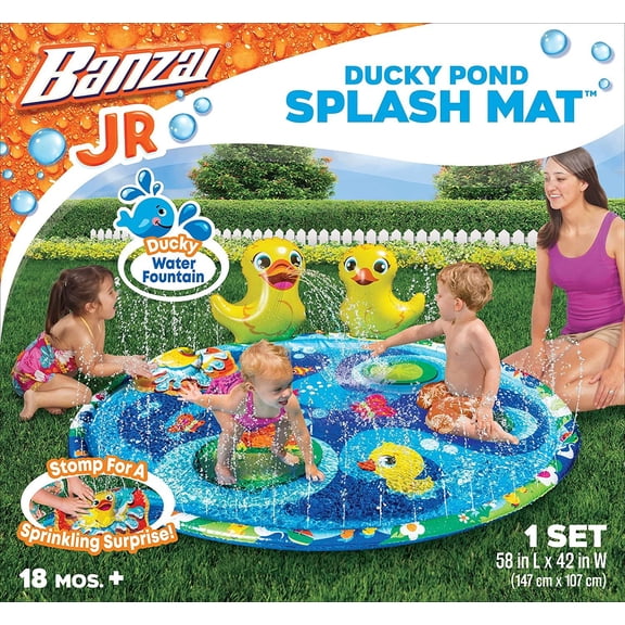 Ducky Pond Splash Mat