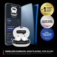 thumbnail image 2 of SteelSeries Arctis GameBuds pour PlayStation/ PC / Switch/ Mobile – Tout Neuf / Commutation Rapide 2,4 GHz + Bluetooth 5.3 / Réduction Active du Bruit / Résistant à l'Eau IP55, 2 of 8