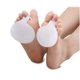 thumbnail image 3 of Paquete de 4 almohadillas metatarsianas para mujeres y hombres, almohadillas para el antepié para metatarsalgia, neuroma, atrofia, dolor ardiente, S, 3 of 4