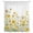 Yellow, variant on Farmhouse Chrysanthemums Sheer Curtains 63 Inches Long, Wildflowers Watercolor Floral Bees Light Filering Curtains, Breathable Simi Curtain Privacy Drapes for Living Room Bedroom Window Treatment