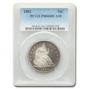 1882 Liberty Seated Half Dollar PR-66 DCAM PCGS