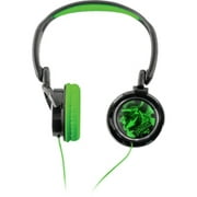 Angle View: Coby Jammerz Streets Over-Ear Headphones Green
