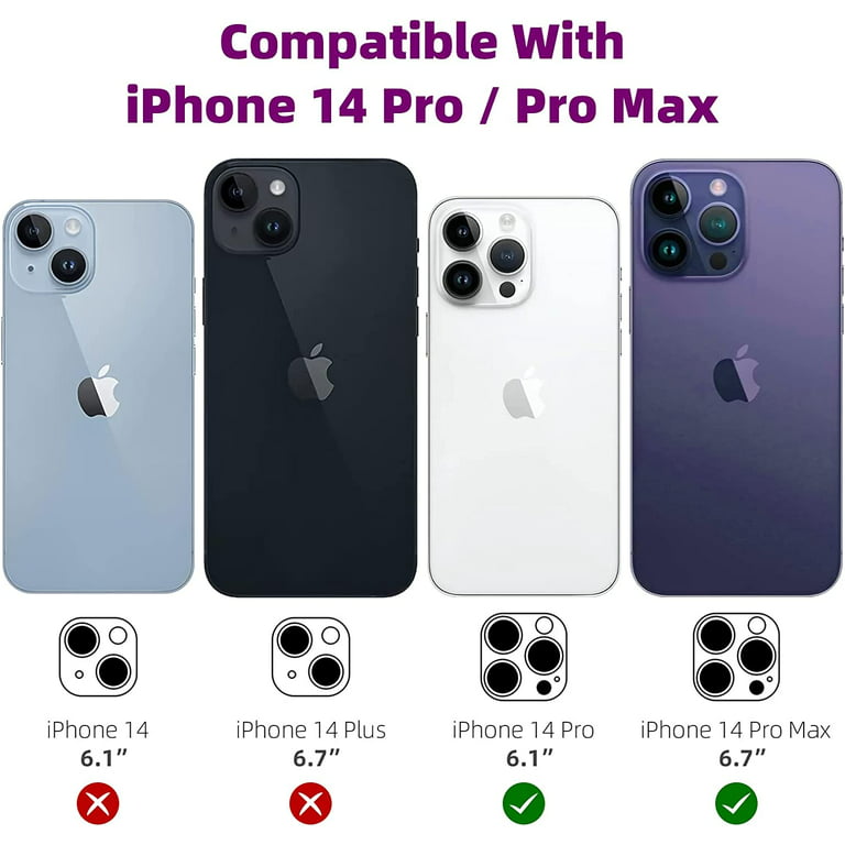 Gadget Guard Camera Lens Protector for Apple iPhone 14 Pro/14 Pro