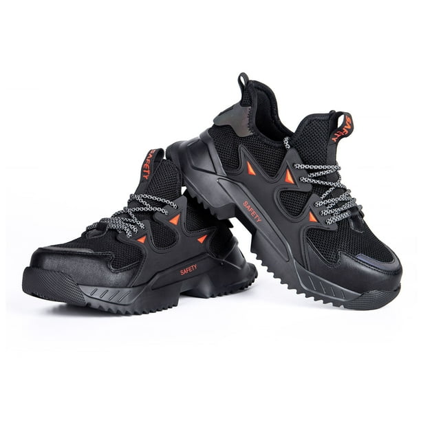 OwnShoe Steel Toe Work Shoes for Men Women Lightweight Safety Shoes