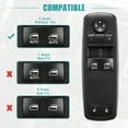 thumbnail image 4 of Unique Bargains Front Left Driver Side Master Power Window Switch for Dodge for Ram 1500 PICKUP 2009-2010 04602881AD, 4 of 7
