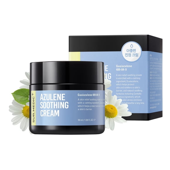 Crema Hidratante Suavizante SUR.MEDIC+ AZULENE 50ml
