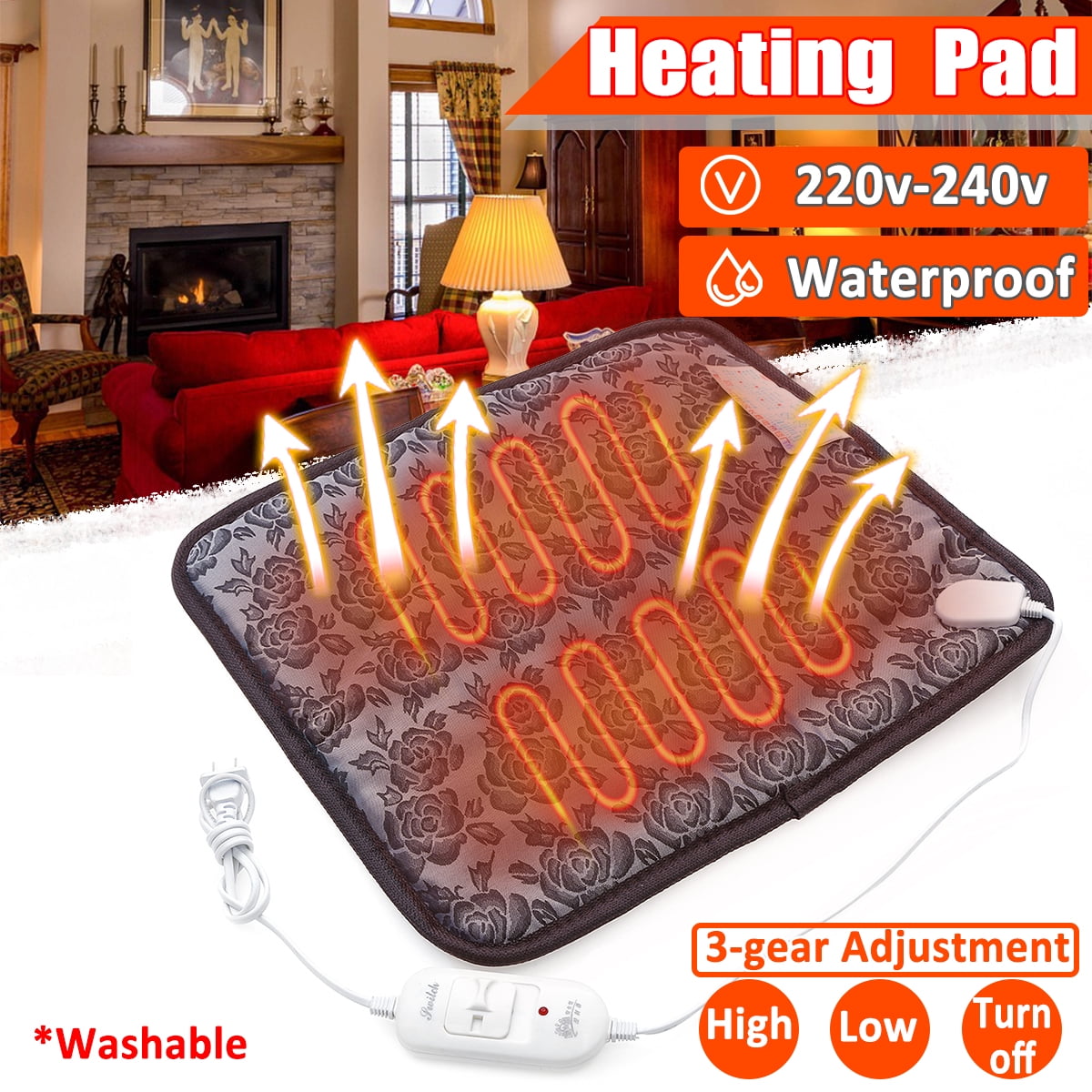 Pet Heating Pad Waterproof Electric Pet Heating Blanket Bed for Dog Cat