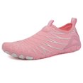 thumbnail image 4 of Zapatos de Playa Descalzos Zapatos Acuáticos Secado Rápido Antideslizantes para Hombres Mujeres (42) Rosa, 4 of 8
